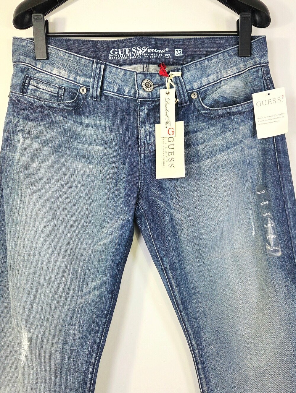 NWT GUESS DAREDEVIL FLARE JEANS. - Picture 2 of 8